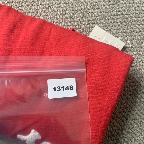 Maurices Womens Sweatshirt Size XS Red Homebody Crew Neck Pullover Long Sleeve - Picture 12 of 12